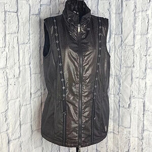 SPANNER SPORTS‎ Black and Pink Vest Small